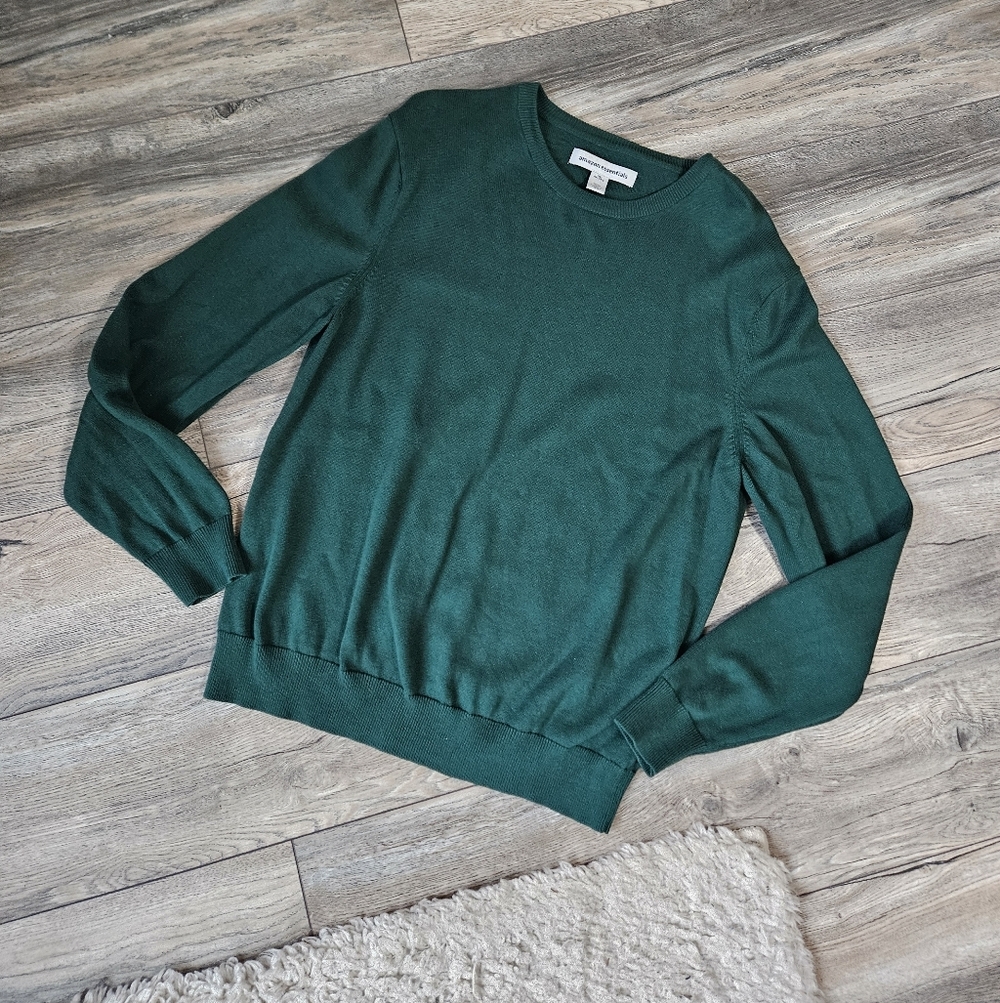 Amazon Essentials Forest Green Knit Top